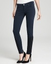 Boasting equestrian-inspired insets, these Paige Denim ultra-skinny jeans are rider chic.