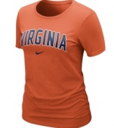 Keep your team pride on display with this NCAA Virginia Cavaliers t-shirt from Nike.