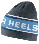 Get your head in the game with this North Carolina Tar Heels NCAA beanie from Nike.