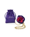 Discover a sexy new way to wear Lola with the Limited Edition Perfue Bracelet! This flirty must-have accessory comes with a gold chain and oversized floral top. Slide open to reveal the bracelet's secret: the alluring Lola Marc Jacobs Solid perfume inside.