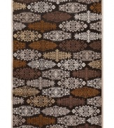 A regal pattern imparts a distinctive, textural touch, steeping your decor in the look of classic refinement. Designed for easy care and long-lasting wear, this striking area rug from Surya will maintain its plush texture even in high-traffic areas.