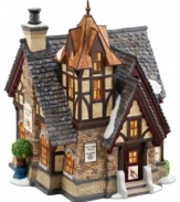Marking a special time of gathering together to warm hearts and break bread, the The Partridge and Pear restaurant adds to the familial atmosphere at Christmas. Hand-painted and crafted of pure porcelain from Department 56.