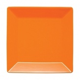 This platter in a radiant Orange Peel is handcrafted in Germany from high fired ceramic earthenware that is dishwasher safe. Mix and match with other Waechtersbach colors to make a table all your own.