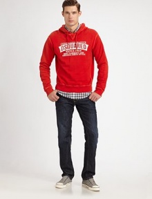Pullover-style hoodie designed in superior Italian cotton with graphic logo detail.Drawstring hoodCottonHand washMade in Italy