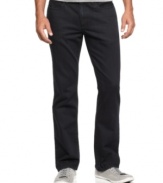 When it comes to hip, city style these over-dyed jeans from Kenneth Cole upgrade your cool, casual look.