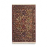 Lend warmth and heirloom beauty to your home with this opulent Karastan rug. The abundant floral and curvilinear patter, rendered in rich spice hues, creates a luxurious interpretation of the prized antique textiles. First introduced in 1928, the Original Karastan Collection established the highest standard for traditional Oriental machine woven rugs.
