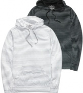 Get ready to go. Pull on this striped hoodie from American Rag and get going.