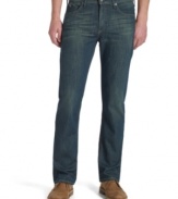 Lose a few inches. These slim-fit jeans from Levi's set your style on the straight and narrow.