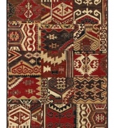 A collection of Southwestern motifs are worked into a lush patchwork pattern upon this Sparta area rug from Shaw Living, creating a rustic and modern piece of art for your floors. Woven in the USA of ultra-durable and supremely soft EverTouch® nylon.