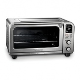The Calphalon XL Digital Convection Oven provides the ultimate flexibility in a toaster oven, while still fitting on your countertop. Cook a wide variety of dishes with the bake, convection bake, broil and toast settings. The interior is spacious enough for a 9x13-in. bake pan or a 12-in. pizza! Calphalon's exclusive Opti-Heat system ensures even heat delivery and the high performance nonstick interior coating makes cleaning quick and easy.