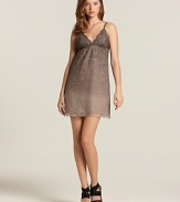 Feel hopelessly romantic in this delicate lace frock from Alice + Olivia, featuring an ever so subtle ombre effect.