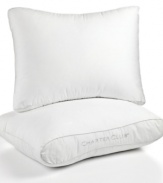 Get a good night's rest with this Super Support Foam pillow from Charter Club, featuring plush Memorelle polyester fiber fill that conforms to your head and neck while still retaining flexibility and comfort.