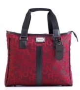 It's easy to get carried away every day with the convenience of a do-it-all, hold-it-all shopper tote that organizes all of your accessories and essentials for instant moment's notice access. A spacious, fully-lined interior reveals a zipper pocket, comprehensive organizer and a protective laptop pocket. Limited lifetime warranty.