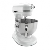 Powerful and efficient this mixer's professional-level motor easily mixes enough dough for 8 loaves of bread or 13 dozen cookies in a single bowl.
