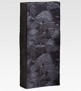 Elevate any tabletop with this chic faux-bois piece rendered in hand-cast aluminum with a hand-applied bronzetone finish.6 W 14H x 2¼AluminumImported