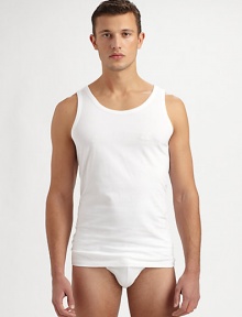 An underlayer for every day in supremely soft Egyptian cotton. Pack of 3 in white Cotton Machine wash Imported 