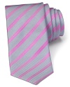 HUGO Skinny Diagonal Stripe Tie