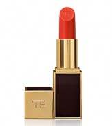 To Tom Ford, there is no more dramatic accessory than a perfect lip. It is the focus of the face and it has the power to define a woman's whole look. Each lip color is Tom Ford's modern ideal of an essential makeup shade. Rare and exotic ingredients including soja seed extract, Brazilian murumuru butter and chamomilla flower oil create an ultracreamy texture with an incredibly smooth application. Specially treated color pigments are blended to deliver pure color with just the right balance of luminosity.