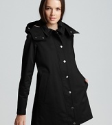 Burberry Brit Bowpark Single Breasted Trench Coat