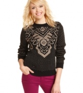 'Tis the season for the cutest sweaters ever! Cotton Emporium covers this style in a cool graphic that redefines the classic winter layer.