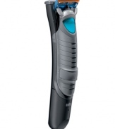 A hairy situation simply isn't with the ease of the cruZer6, a 2-in-one shaver and body trimmer that takes on overgrown areas, stubble and stray hairs from head to toe. Three operating modes and multiple attachments man up to every task that comes its way with smooth, cut-free results in or out of the shower. 1-year warranty. Model 81282634.