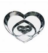 Made in France by world-famous Baccarat, the Hearts of Love crystal figurine conveys the special feelings or the special occasion you wish to commemorate. Enjoy as a keepsake or paperweight for years to come.