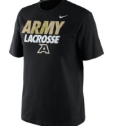 Catch this training shirt by Nike featuring the Army Black Knights and score the winning goal!