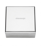 Engraved with stowaways, the silver-plated Silver Street box is an most-elegant place for stashing tiny treasures. A beautiful gift with the impeccable style of kate spade new york.
