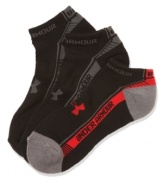 Protect this house - and your feet - with these no show athletic socks from Under Armour.