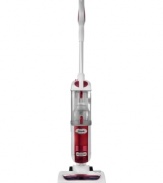 Party of two! This steam cleaner and vacuum duo changes the way you clean up at home. Ready to dust, mop and scrub, the steamer sanitizes for a sparkling finish, while the vacuum never loses suction and kicks dust, dirt and grime to the curb with an advanced HEPA filter and innovative allergen technology. 1-year limited warranty. Model MV3010.