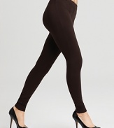 Hue basic cotton leggings are the hottest accessory of a season in heavier weight.