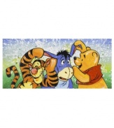 Even Eeyore's ears perk up as Winnie the Pooh (and Tigger too) share their adventures in David Willardson's limited-edition artwork. The longtime Disney artist's signature splatter livens an already-brilliant giclee print.