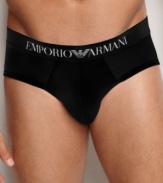 Ultra comfortable brief by Emporio Armani and snug in all the right places. You may forget you have it on.