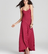 Ella Moss Dress - Waldo Striped Maxi Dress