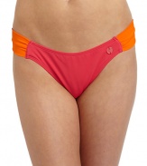 THE LOOKColorblock panelsElastic waist and leg openingsLogo-embossed button at one sideTHE MATERIAL80% nylon/20% spandexFully linedCARE & ORIGINHand washImportedPlease note: Bikini top sold separately. 