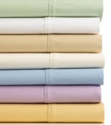 Sleep tight! Get a better night's rest with this luxe Preston sheet set, featuring single-ply 620 thread count cotton and four pillowcases for added convenience. Choose from seven soothing hues.