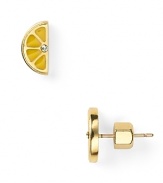MARC BY MARC JACOBS' citrus-inspired studs are a lush addition to your lobe line up. Don the baubles to brighten your days with a tropical twist.