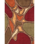 Far from ordinary, Momeni's ultracontemporary New Wave rug takes any room from simple to sensational in seconds! With a bold, colorblocked pattern in earthy hues, the hand-tufted wool rug offers chic style and an irresistibly soft hand.