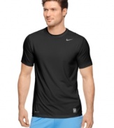 This t-shirt from Nike has the technology to withstand all your work out wetness.