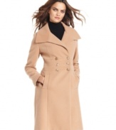 Alfani's wool-blend coat is a go-with-anything classic. Dressed up or down, it still stays chic.