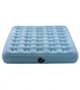 It's like a dream come true. This AeroBed inflatable mattress is ready in seconds and features a comfy coil construction that adds extra support and emulates the feel of a real mattress. Two-year limited warranty. Model 07611.