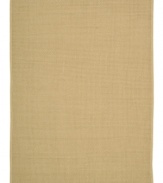 Present versatile fashion to any casual space with the Shetland flatweave area rug from Calvin Klein. Hand woven in India, this Basketweave design is crafted with tightly interwoven braided cable cord yarns for beautiful texture and finished with durable, hand-surged borders of rope-twisted yarns. Completely reversible.