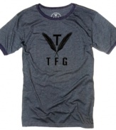 Let the logo speak for you. This tee from Triple Fat Goose has a cool minimalist look.