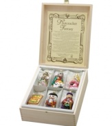 The Nutcracker Suite has become a part of holiday tradition for many families. In light of this Inge-Glas has created this six-piece gift set of fine glass ornaments based on the characters from the famous ballet ready for presentation in its own wooden box.