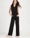 EXCLUSIVELY AT SAKS. A great, zip-front layering piece in luxurious cashmere. Drawstring hoodSleevelessZip-front closureTwo front pockets CashmereDry cleanImported 