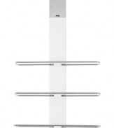This over the door towel rack from Oxo is perfect for any bathroom, featuring a steel spring hook that accommodates a variety of door sizes and non-slip bumpers that won't scratch or damage doors. The sturdy spine gives that rack stability and structure so it is ideal for hanging bath towels, washcloths and more.