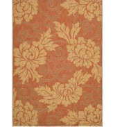 Reflecting the natural tones and textures of its surroundings, this versatile flat-weave area rug from Safavieh adds lush style to any indoor or outdoor space.
