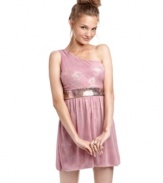 Party the night away in a bold party dress from Jump. Pink always makes a statement and iridescent sequined details are sure to have all eyes on you!