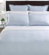 Featuring high quality, ultra-fine MicroCotton® threads for greater breathability, luster and easy-care, Hotel Collection's 700 thread count MicroCotton bedskirt is just what luxurious dreams are made of. Tonal jacquard stripes add an extra touch of sophistication.