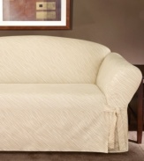 Featuring a striking, embossed suede pattern, this Dune pillow adds an instant textured look to any style furniture.